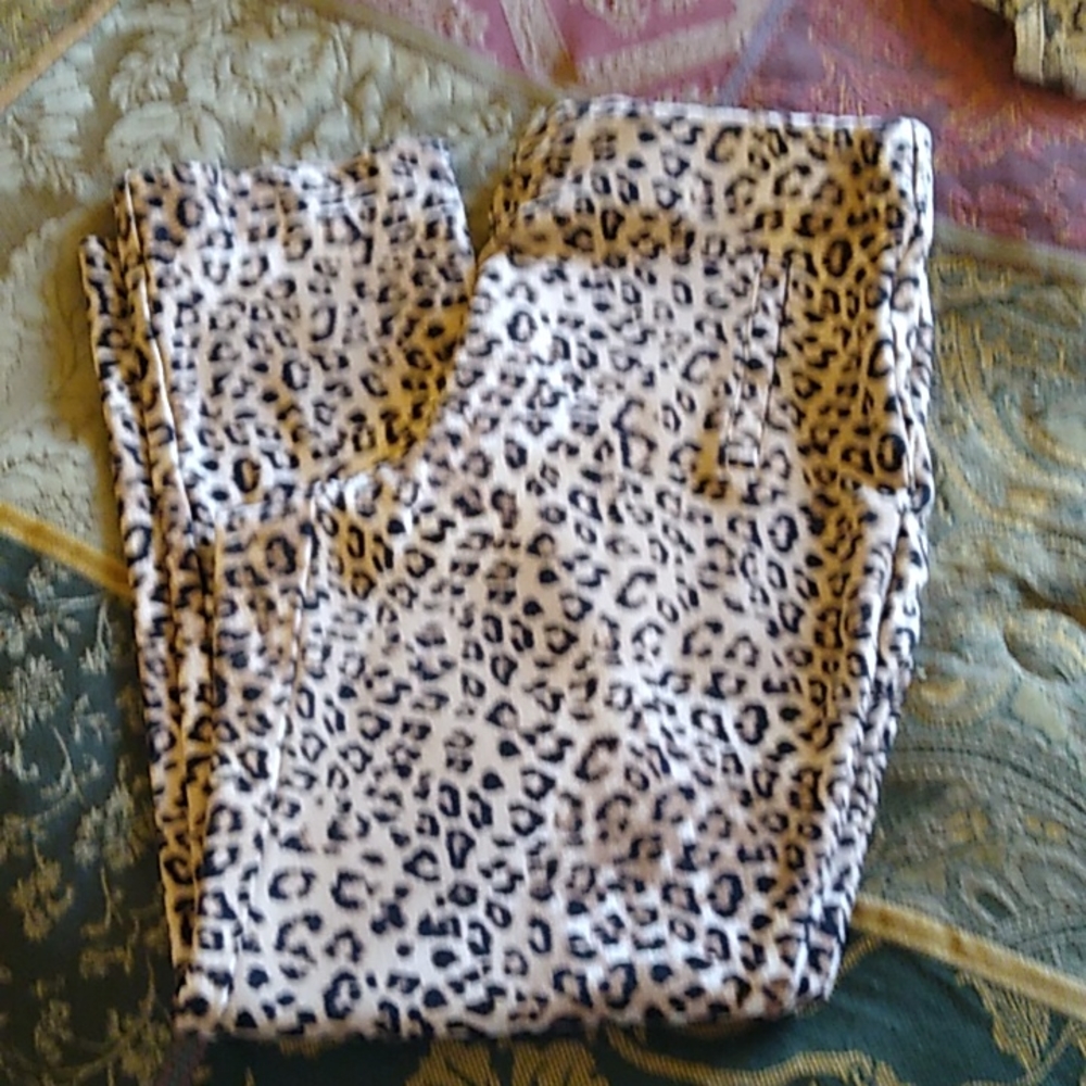Chicos Animal Print ankle pant